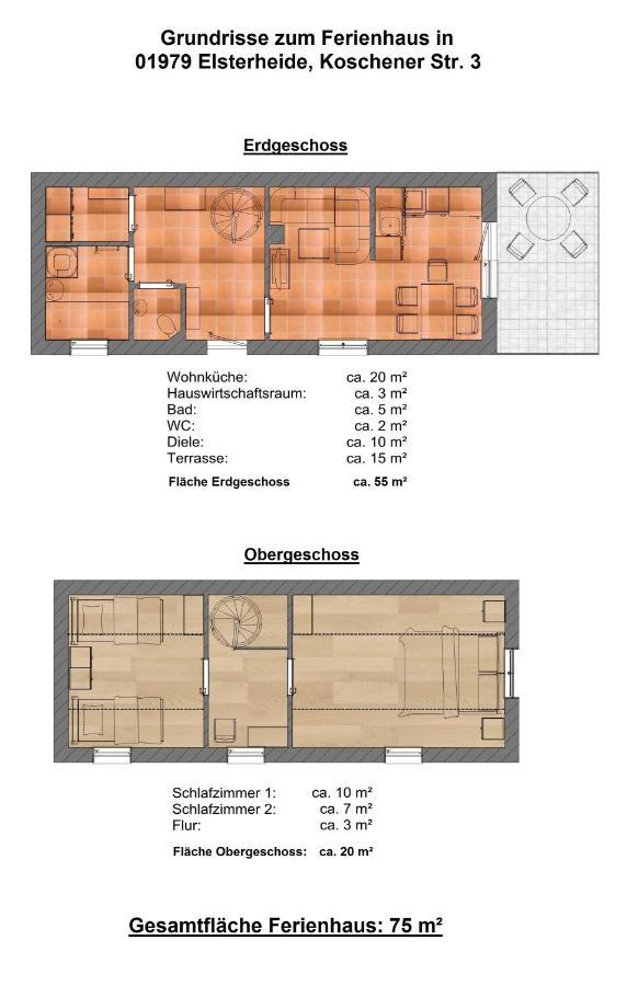 Apartamento Ferienhaus Schild Elsterheide Exterior foto